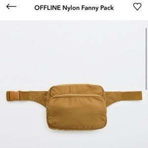 Nylon aerie Fanny pack